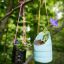 DIY Recycled Hanging Planters