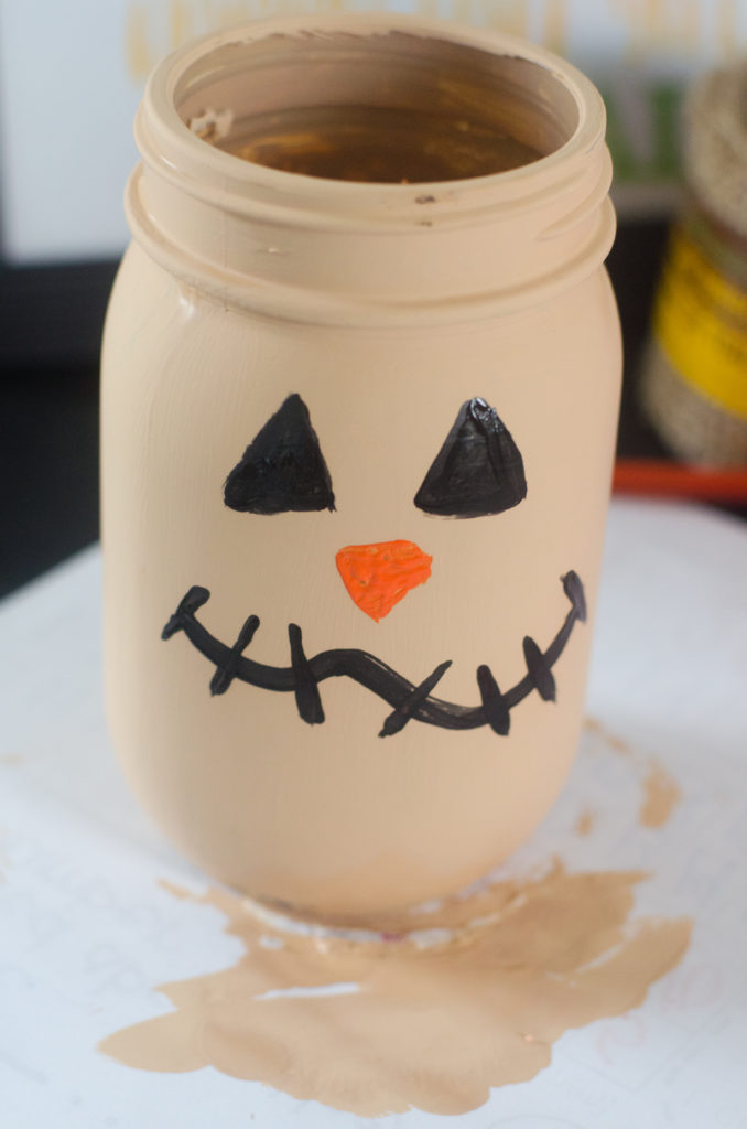 DIY Scarecrow Mason Jar